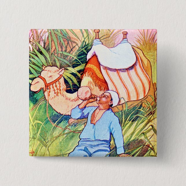 At The Oasis 15 Cm Square Badge (Front)