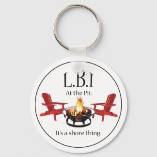 At the Pit on L.B.I Key Ring