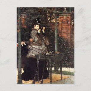 At the Rifle Range 1869 Holiday Postcard