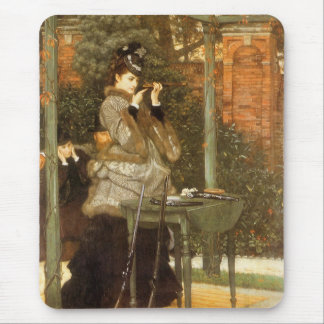 At the Rifle Range by James Tissot, Vintage Art Mouse Pad