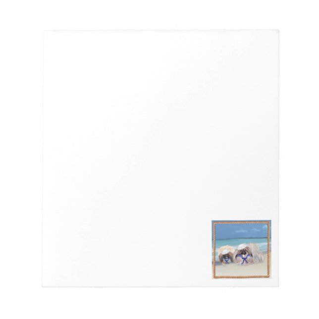 At the Seashore Notepad (Front)