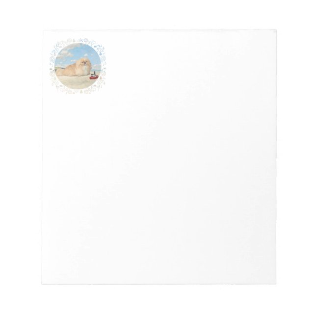 At the Seashore Notepad (Front)