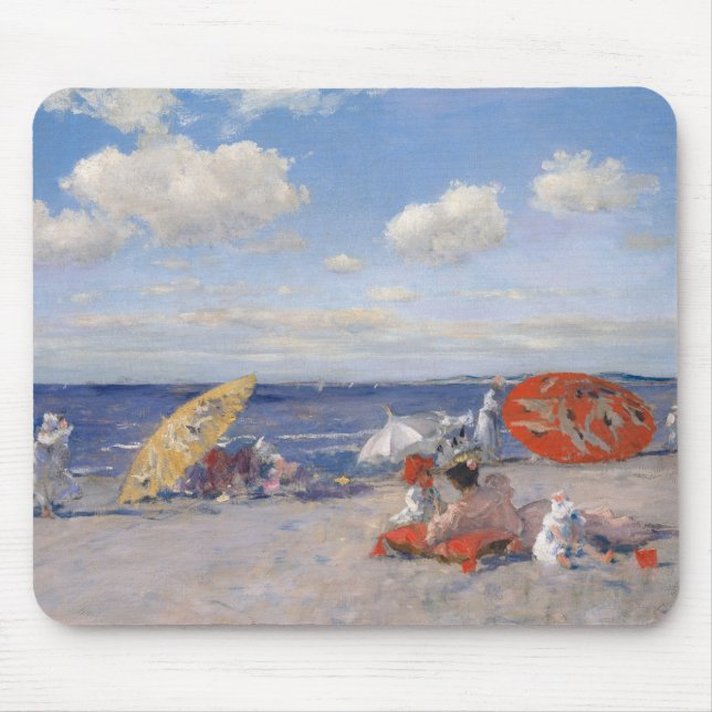 At the Seaside | c.1892 Mouse Pad (Front)