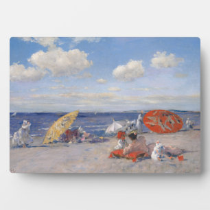 At the Seaside c.1892 Plaque