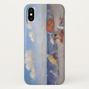 At The Seaside William Merritt Chase iPhone X Case