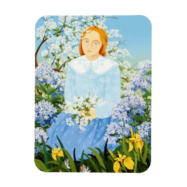 At the Shore of Dreams Magnet (Vertical)