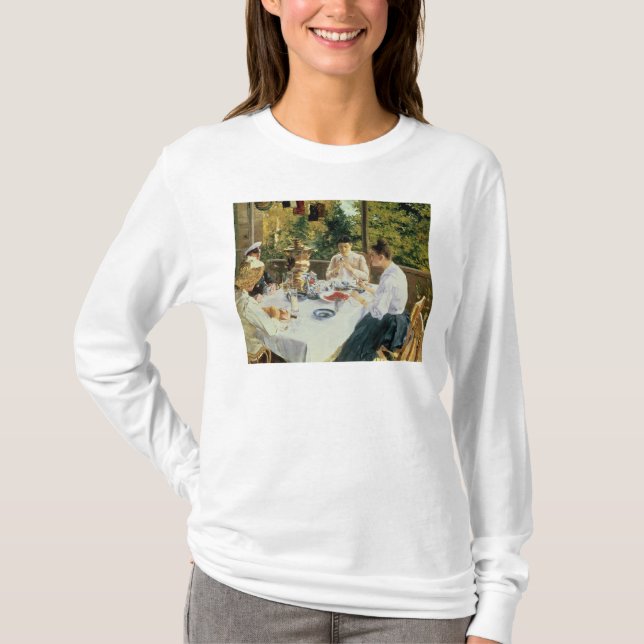At the Tea-Table, 1888 T-Shirt (Front)