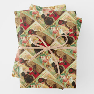 At The Toy Store Window Wrapping Paper Sheet