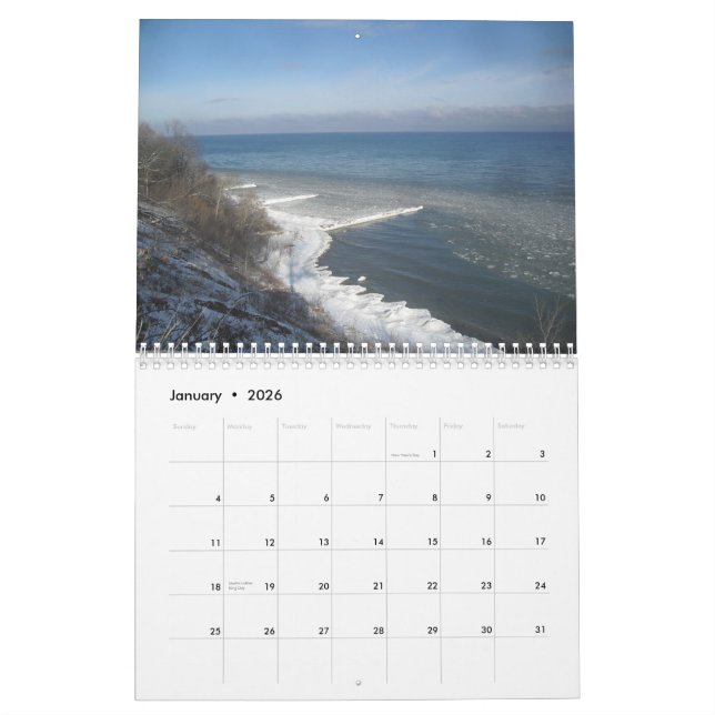 At the Waters Edge by Scott S. Jones Calendar (Jan 2026)