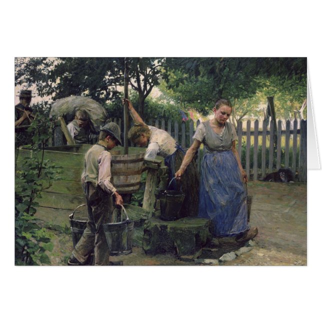 At the Well (Front Horizontal)