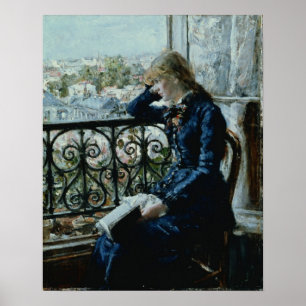 At the Window, 1881 Poster
