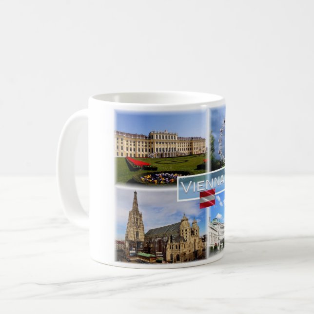 AT Vienna - Schloss Schonbrunn - Prater Fnfair - Coffee Mug (Front Left)
