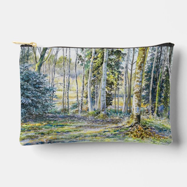 ‘At Winter’s Edge...' - Accessory Pouch (Front)