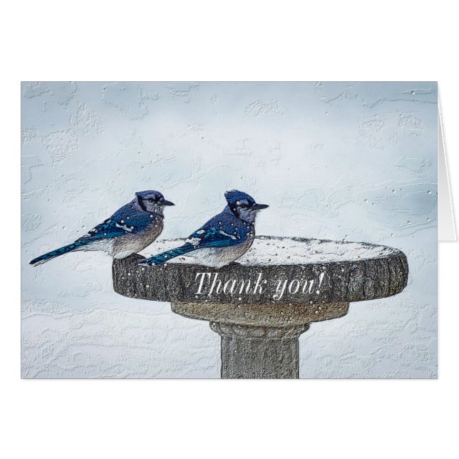 At Your Side Through The Storm Thank You Card (Front Horizontal)