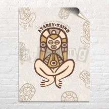 Atabey Taino Puerto Rico Wall Art Download Poster