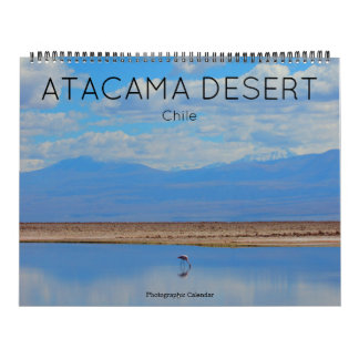 atacama desert 2026 large calendar