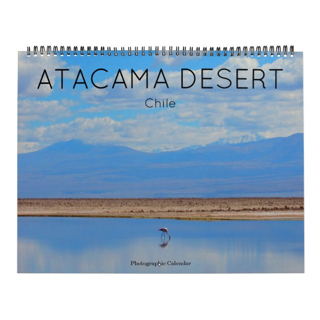 atacama desert 2027 large  calendar (Cover)