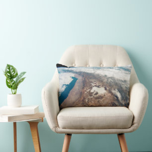 Atacama Desert And Salt Flats In The Andes Lumbar Cushion