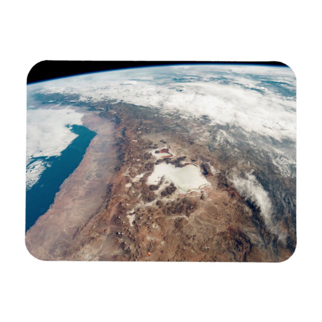 Atacama Desert And Salt Flats In The Andes Magnet (Horizontal)