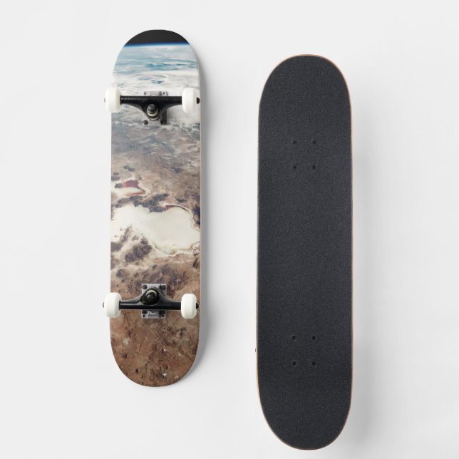 Atacama Desert And Salt Flats In The Andes Skateboard (Front)