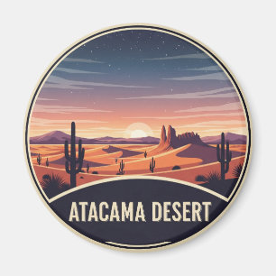 Atacama Desert Chile Magnet