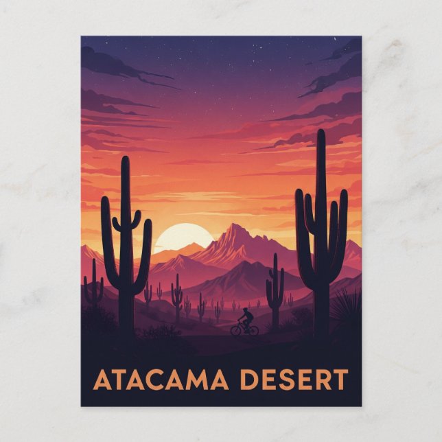 Atacama Desert Chile Postcard (Front)