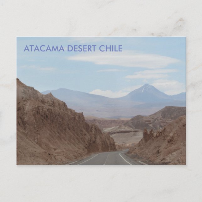 Atacama Desert, Chile Postcard (Front)