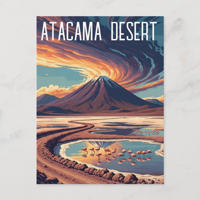 Atacama Desert Chile Postcard (Front)