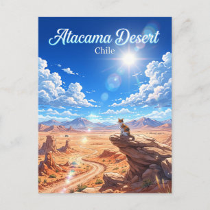 Atacama Desert Chile Postcard