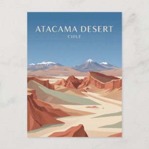 Atacama Desert Chile Postcard