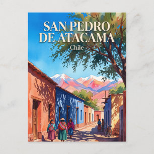 Atacama Desert, San Pedro de Atacama Chile Postcard
