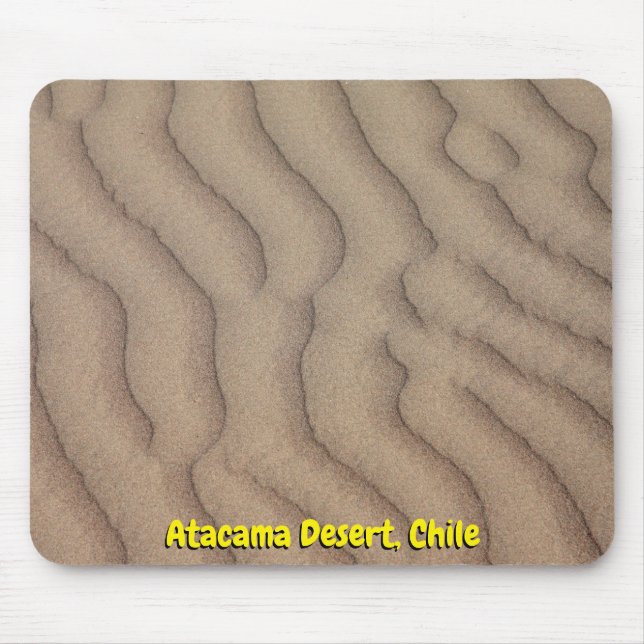 Atacama Desert sand ripples Mouse Pad (Front)