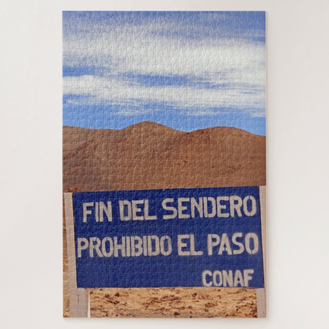 Atacama geoglyphs, Chile 1014-pc Jigsaw Puzzle (Vertical)