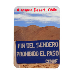 Atacama geoglyphs, Chile Magnet