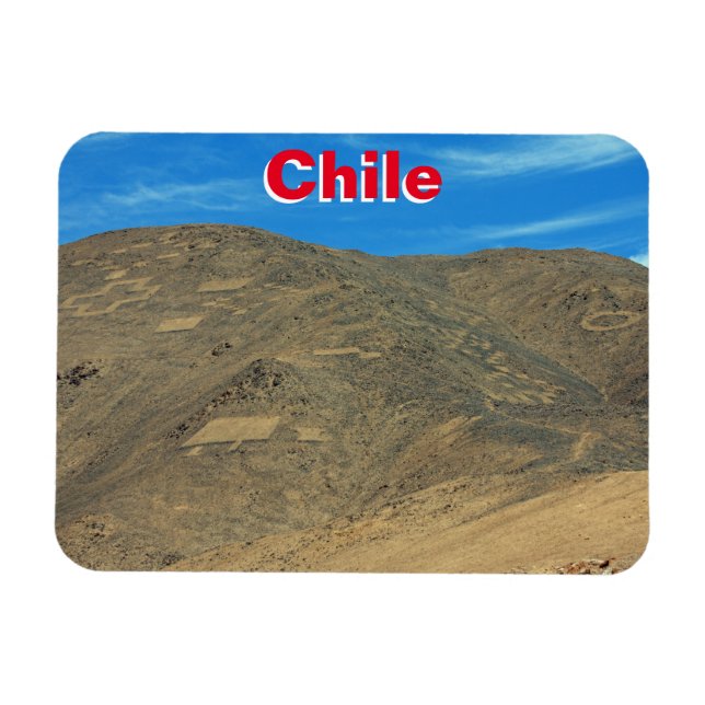 Atacama geoglyphs magnet (Horizontal)