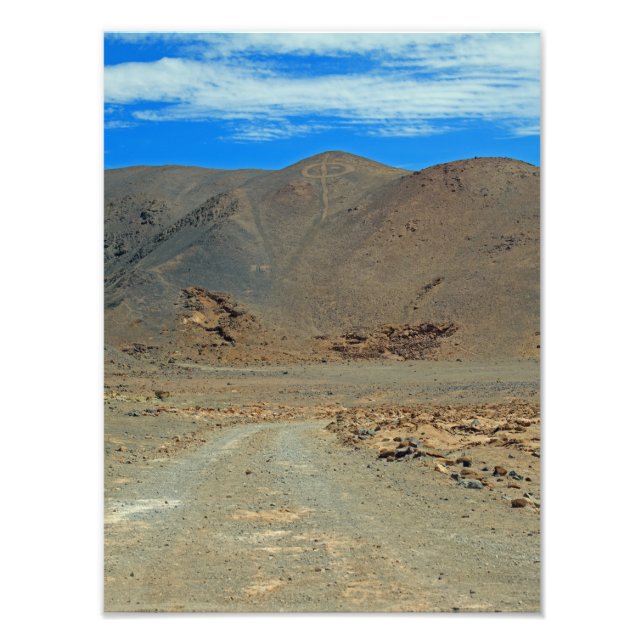Atacama geoglyphs photo print (Front)