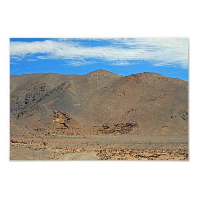 Atacama geoglyphs photo print (Front)