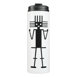 atacama giant geogliph symbol ancient nazca peru a thermal tumbler