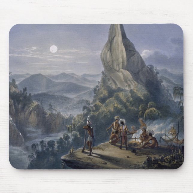 Ataraipu or the Devil's Rock, from 'Views in the I Mouse Pad (Front)