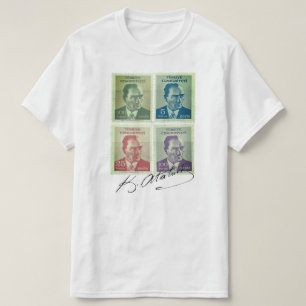 Atatürk Briefmarke T-Shirt
