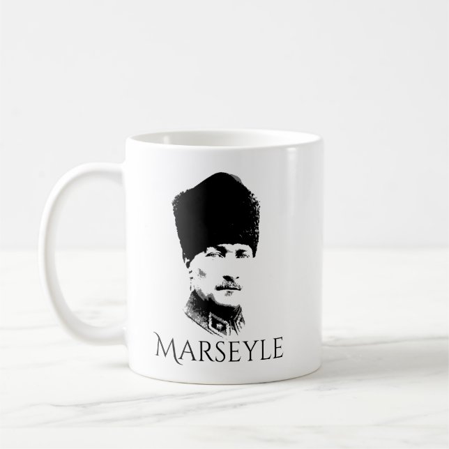 Ataturk Personalised Coffee Mug (Left)