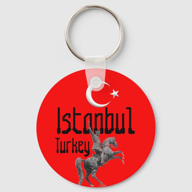 Ataturk - Turkey Key Ring (Front)