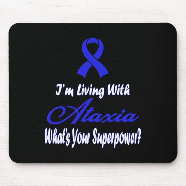 Ataxia Awareness 5  Mouse Pad (Front)