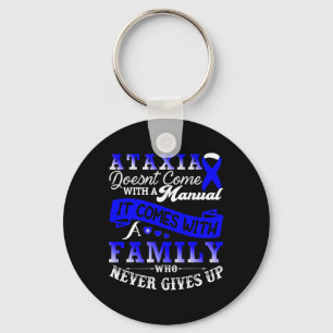 Ataxia Awareness Family Warrior Support  Key Ring