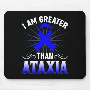 Ataxia Awareness Neurological Sign Hemiataxia Blue Mouse Pad