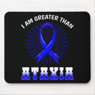 Ataxia Awareness Neurological Sign Hemiataxia Blue Mouse Pad