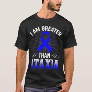 Ataxia Awareness Neurological Sign Hemiataxia Blue T-Shirt