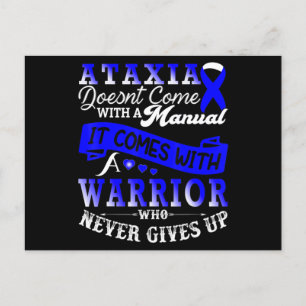 Ataxia Awareness Warrior Family Support T-Shirt34 Postcard