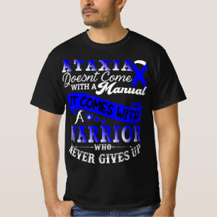 Ataxia Awareness Warrior Family Support T-Shirt34  T-Shirt