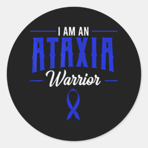 Ataxia Movement Disorder Dystaxia Friedreich's War Classic Round Sticker